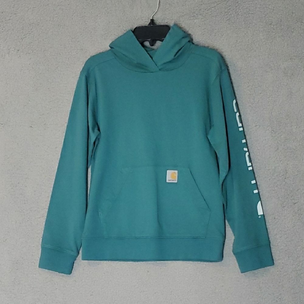Carhartt Youth Blue Hoodie Size M